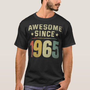 T-shirt Magnifique depuis 1965 57e anniversaire Retro Homm