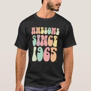 T-shirt Magnifique Depuis 1965 Anniversaire 57 Ans Femmes