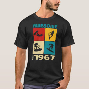 T-shirt Magnifique depuis 1967 Wakeboard lifestyle