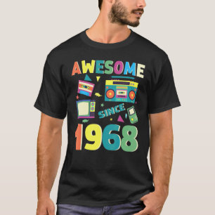 T-shirt Magnifique depuis 1968 Vintage 1968 54e anniversai