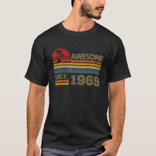 T-shirt Magnifique depuis 1969 53e anniversaire 53 ans