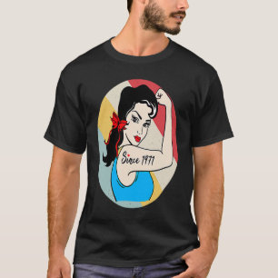 T-shirt Magnifique depuis 1971 52 ans 52e anniversaire