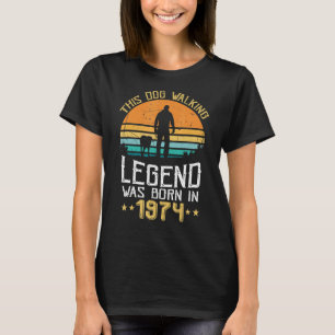 T-shirt Magnifique Depuis 1974 48e Anniversaire Chiens Nés
