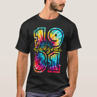T-shirt Magnifique depuis 1981 40e anniversaire 40 ans rét
