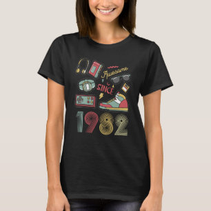 T-shirt Magnifique depuis 1982 Vintage Retro 40e anniversa