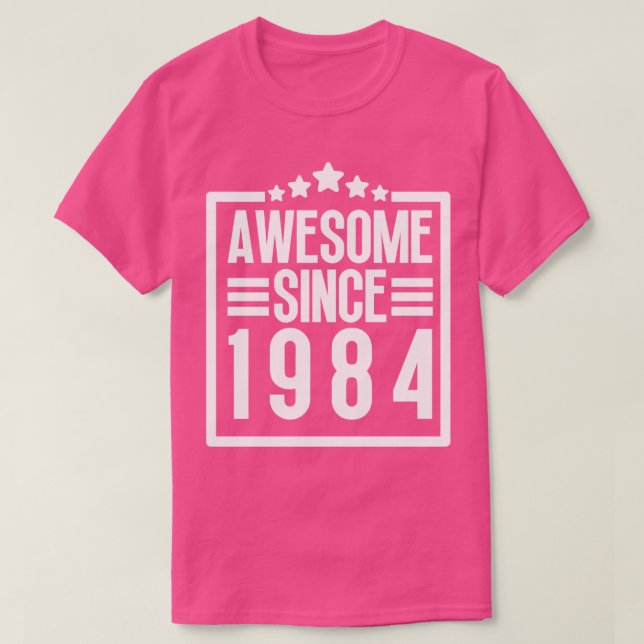 T-shirt Magnifique Depuis 1984 16 (Design devant)