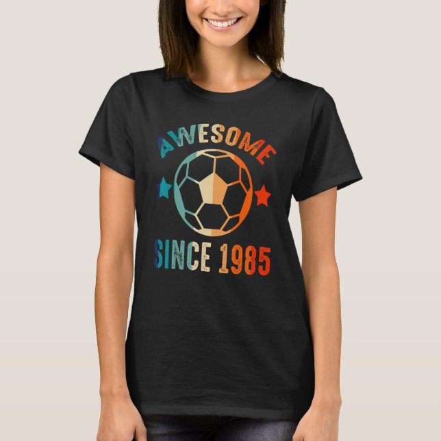 T-shirt Magnifique Depuis 1985 Escadron Anniversaire Fier  (Devant)