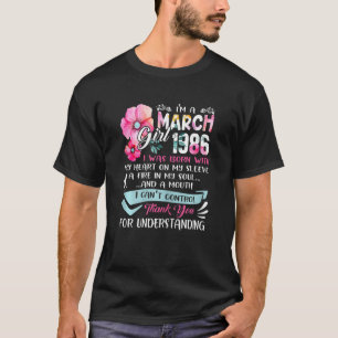T-shirt Magnifique Depuis 1986 36e anniversaire Je suis un