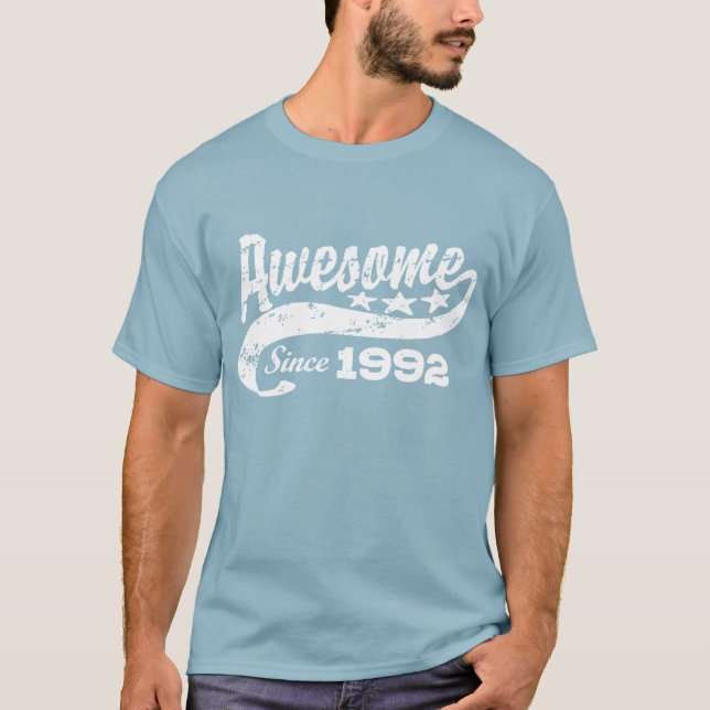 T-shirt Magnifique depuis 1992 (Devant)