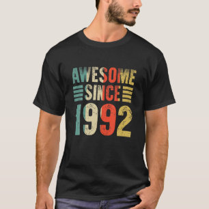 T-shirt Magnifique Depuis 1992 30E Anniversaire - 30 Ans V