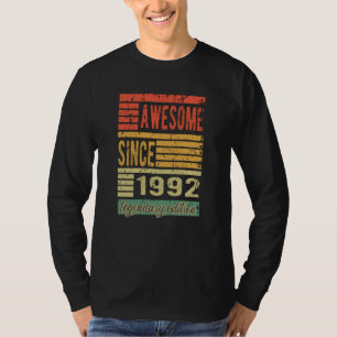 T-shirt Magnifique Depuis 1992 Cadeau Anniversaire