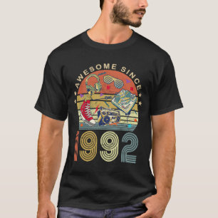 T-shirt Magnifique depuis 1992 Vintage 1992 30e anniversai