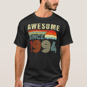 T-shirt Magnifique Depuis 1994 Retro 28 Ans Vintage 28ème