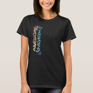 T-shirt Magnifique depuis 1995 Graffiti Motif