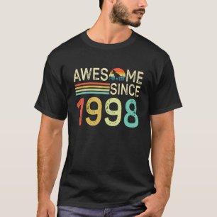T-shirt Magnifique Depuis 1998 Cadeaux Vintages 24E Annive