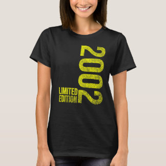 T-shirt Magnifique depuis 2002 20e anniversaire