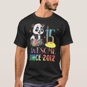 T-shirt Magnifique depuis 2007 15e anniversaire 15 ans Pan