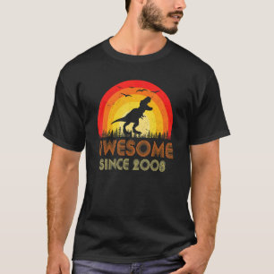 T-shirt Magnifique depuis 2008 Retro 14ème anniversaire Vi
