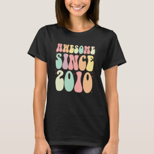 T-shirt Magnifique Depuis 2010 Anniversaire 12 Anniversair