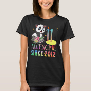 T-shirt Magnifique depuis 2011 11e anniversaire 11 ans Pan