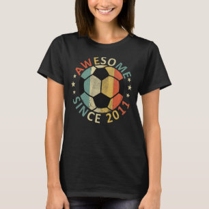 T-shirt Magnifique depuis 2011 12e anniversaire Joueur de
