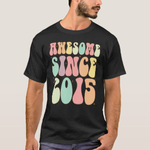 T-shirt Magnifique Depuis 2015 Anniversaire Chemise 7 Anni