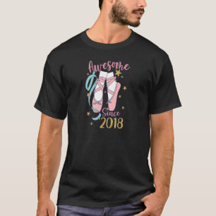 T-shirt Magnifique depuis 2018 5ème Ballerina Anniversaire