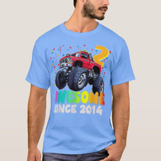 T-shirt Magnifique depuis 2020 2e anniversaire Boy Monster
