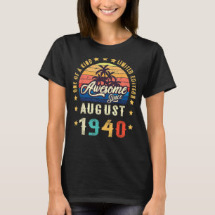 T-shirt Magnifique Depuis Août 1940 L'Un Des