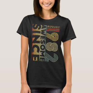 T-shirt Magnifique depuis août 1982 41ème anniversaire Hom