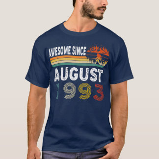 T-shirt Magnifique Depuis août 1993