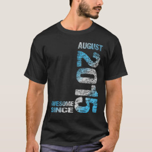 T-shirt Magnifique depuis août 2015 8e anniversaire Né 201