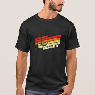 T-shirt Magnifique depuis Best Of 1971 51ème Vintage Retro