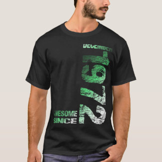 T-shirt Magnifique depuis décembre 1972 51e anniversaire N