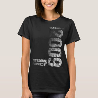 T-shirt Magnifique depuis décembre 2009 14e anniversaire N