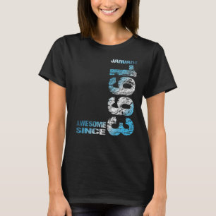T-shirt Magnifique depuis janvier 1993 30e anniversaire Né
