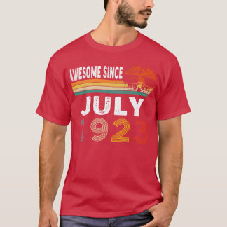 T-shirt Magnifique Depuis Juillet 1923