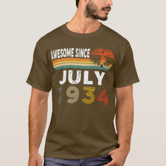 T-shirt Magnifique Depuis Juillet 1934