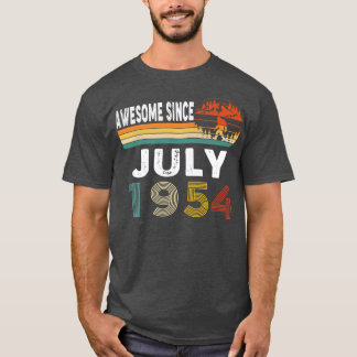 T-shirt Magnifique Depuis Juillet 1954