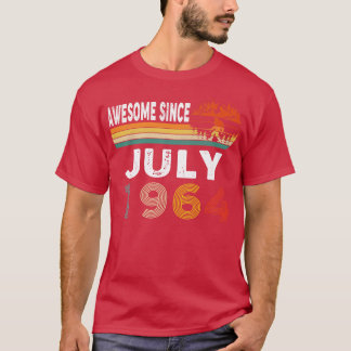 T-shirt Magnifique Depuis Juillet 1964
