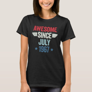 T-shirt Magnifique Depuis Juillet 1967 1
