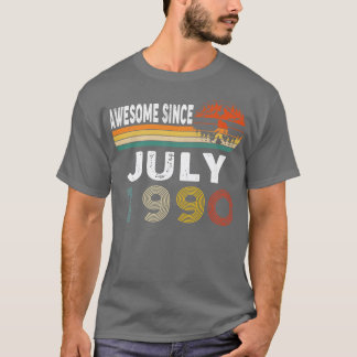 T-shirt Magnifique Depuis Juillet 1990