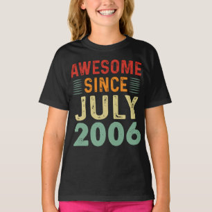 T-shirt Magnifique Depuis Juillet 2006