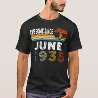 T-shirt Magnifique Depuis Juin 1935