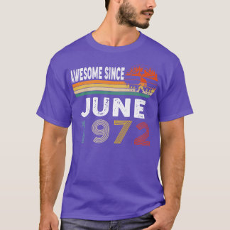 T-shirt Magnifique Depuis Juin 1972