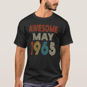 T-shirt Magnifique depuis mai 1965 Vintage 57ème anniversa