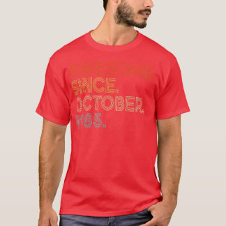 T-shirt Magnifique depuis octobre 1985 Vintage 37ème anniv