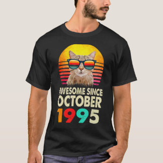 T-shirt Magnifique depuis octobre 1995 27e anniversaire Ch
