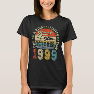 T-shirt Magnifique depuis octobre 1999 23e anniversaire 23