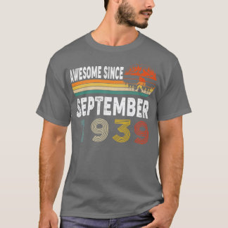 T-shirt Magnifique Depuis Septembre 1939